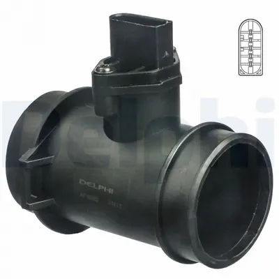 Senzor debitmetru (5 pin, modul) potrivit MERCEDES C T-MODEL (S202), C (W202), CLK (A208), CLK (C208), E T-MODEL (S210), E (W210), M (W163), SLK (R170), SPRINTER 2-T (B901, B902) 1.8-3.2 03.93
