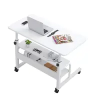 Masă reglabilă pentru laptop 80x40x(69-90) cm-White