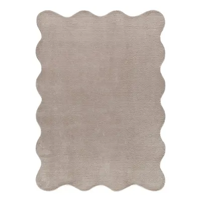 Covor taupe lavabil 160x230 cm Mellow – Universal