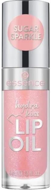 Essence Ulei de buze Hydra Kiss, 10 Sugar Sparkle, 4 ml