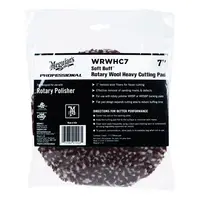 Pad polish din blană de oaie - Meguiar s Rotary Wool Heavy Cutting Pad