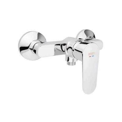 Baterie pentru dus Boet Luca 14424 monocomanda set complet (furtun si para de dus incluse) crom