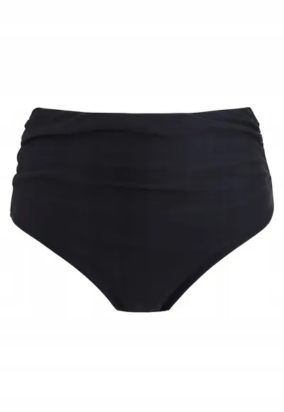 Slip de baie dama - Poliamida/Elastan - Negru - Negru