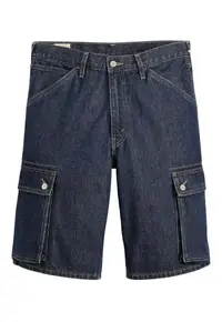 Bermude uni din denim baggy fit 478™
