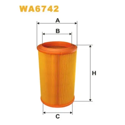 Filtru aer WIX FILTERS WA6742