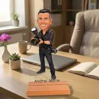 Caricatura pentru Fotograf - Statueta Personalizata tip Trofeu