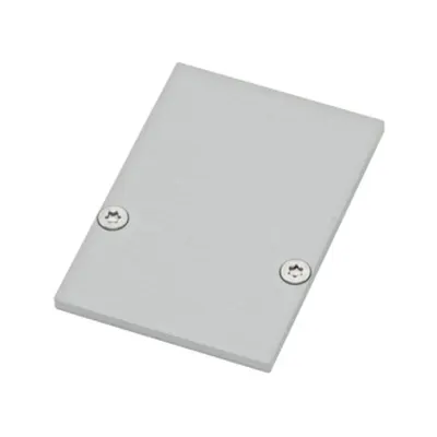 Profile end cap CLR angular closed incl. Screws