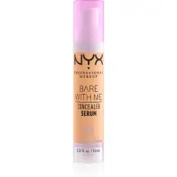 NYX Professional Makeup Bare With Me Concealer Serum hidratant anticearcan 2 in 1 culoare 06 Tan 9,6 ml
