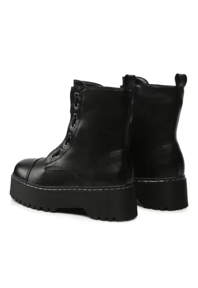 Ghete dama - 5904862044095 - Negru - Piele ecologica - Negru