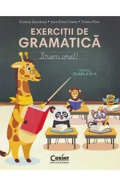 Exercitii de gramatica pentru clasa 4. Scriem corect!