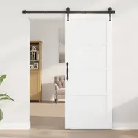 vidaXL Ușă de interior 83 x 202 cm placaj Alb