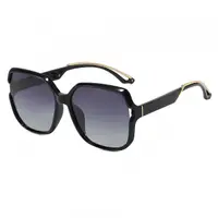 Ochelari De Soare Dama Techsuit 5228, Polarizati, Negri Aurii