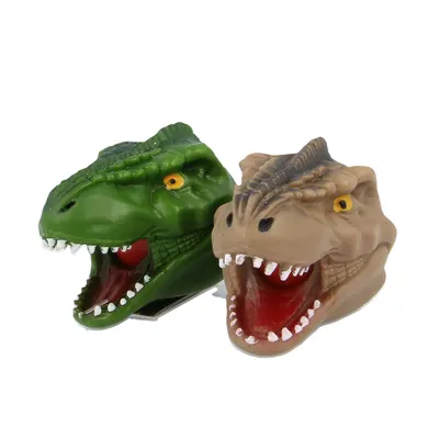 Dinozaur din cauciuc moale cu limbă în formă de balon
