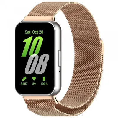 Curea Techsuit W009 pentru Samsung Galaxy Fit3 R39M, Roz Aurie