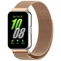 Curea Techsuit W009 pentru Samsung Galaxy Fit3 R39M, Roz Aurie