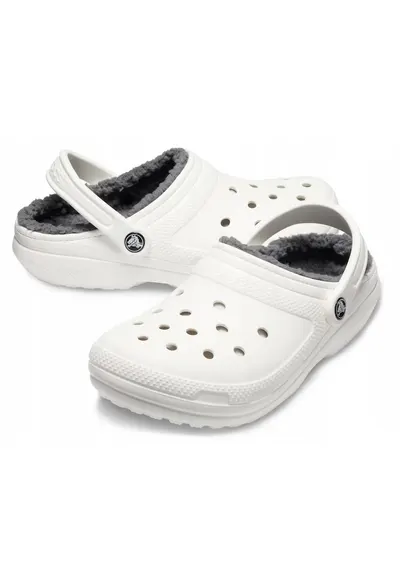 Saboti captuseala de blana Femei - Classic Lined Clog - Alb - 41-42