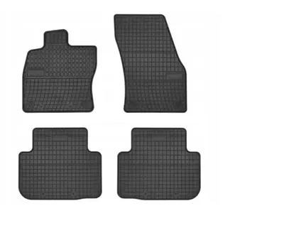 Set covorase auto din cauciuc Vw Golf Sportsvan 2014- prezent, presuri FROGUM, Negru