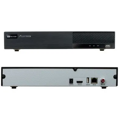 NVR 4 canale Asytech VT-N1304H ONVIF, 1xSATA, HDMI 4K, H.265
