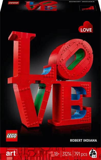 Constructor LEGO Art - LOVE (31214)