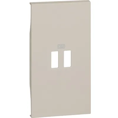 Placa pentru referintele K4285C2, K4286C2, K4287C2 Bticino Living Now KM12C, nisip