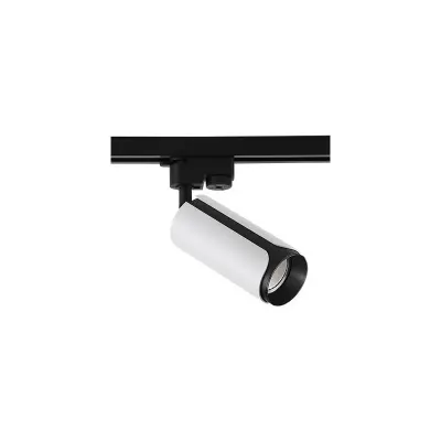 Reflector monofazat de interior, LED GU10, putere maxima 35W, rotatie 320 grade, negru mat si alb