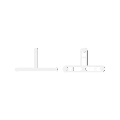 Distantieri T pentru placi de gresie, faianta si placi, rost 4mm, 250buc - BIHUI-TST4250