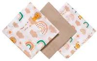 Set de scutece moi Babyono - 348/08, 70 x 70 cm, 3 bucăți