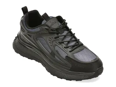 Pantofi sport GRYXX negri, 33398, din piele ecologica