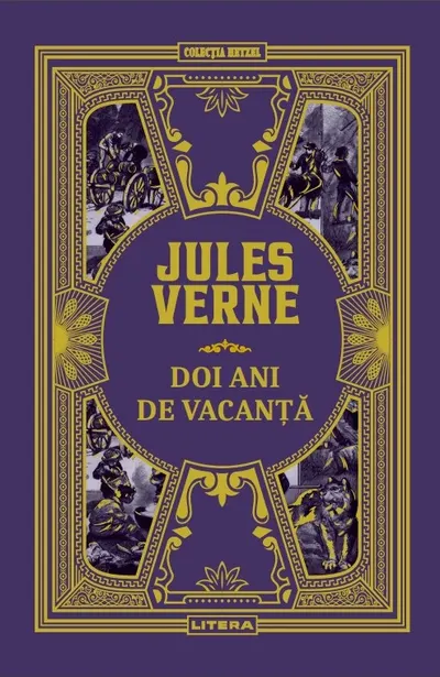 Doi ani de vacanta. Volumul 11. Biblioteca Jules Verne