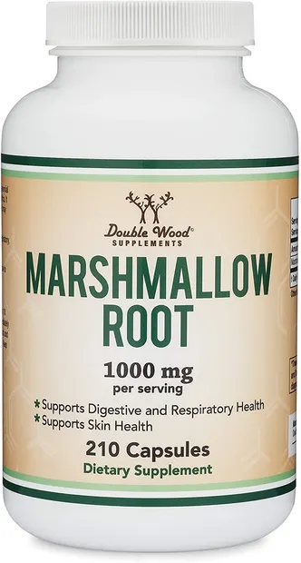 Marshmallow Root, 210 capsule, Double Wood