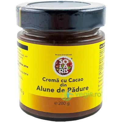 Crema cu Cacao din Alune de Padure 200g