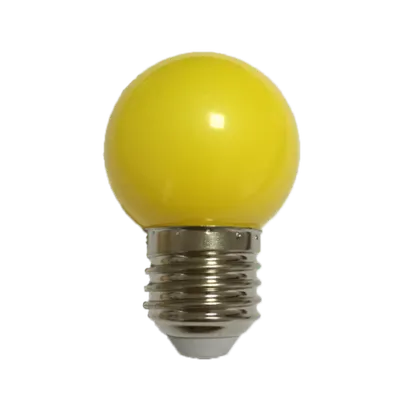 Bec LED G45 galben