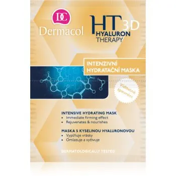 Dermacol Hyaluron Therapy 3D masca pentru hidratare intensa cu acid hialuronic