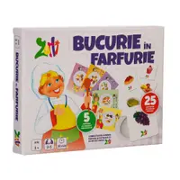 Joc Zurli Bucurie în farfurie, joc educativ de familie