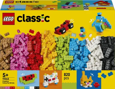 Constructor LEGO Classic - Cărămizi colorate creative (11045)