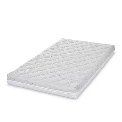 Saltea pentru patut Lorelli Havana Grey Sky 110x62x10 cm cocos si spuma elastica