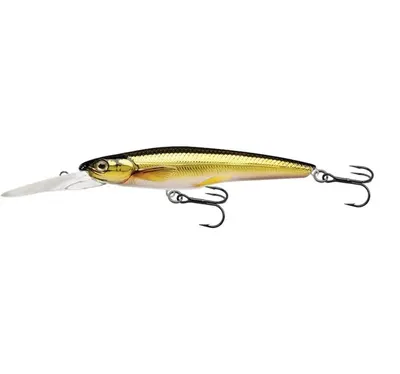 Vobler Live Target Rainbow Smelt Jerkbait 7cm/3,5g Gold/black