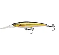 Vobler Live Target Rainbow Smelt Jerkbait 7cm/3,5g Gold/black