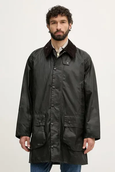 Barbour jachetă lungă bărbătească din bumbac
