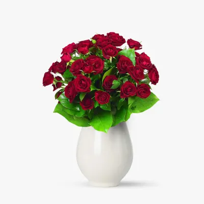 Buchet 9 minirosa rosii