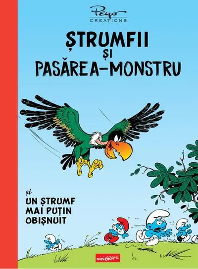 Ștrumfii și pasărea-monstru - Hardcover - Peyo