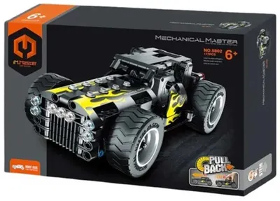 Constructor pentru copii iM.Master - Buggy, cu Pull Back, 177 piese