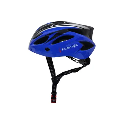 Casca ciclism Pro Sport Lights - Albastru/Negru