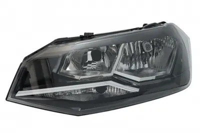 Far fata Stanga (H7 H7 WY21W, electric, cu motor) potrivit VW POLO VI