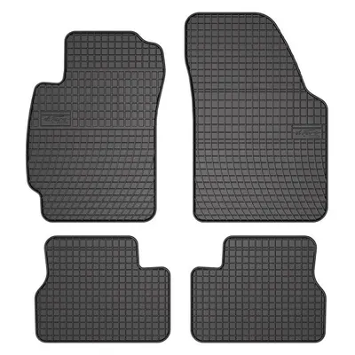 Covor podea FROGUM cauciuc, 4 buc. BASIC, fata spate, set, culoare neagra, potrivit HONDA HR-V 03.99-, SUV
