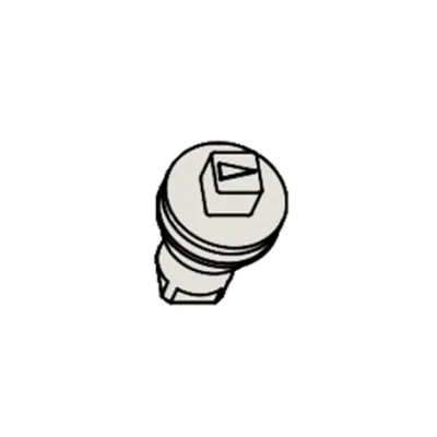 Insert cu profil patrat 8 mm pentru maner cu apasare-tragere