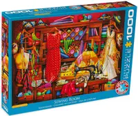 Puzzle Eurographics din 1000 de piese - Atelier de croitorie, Ciro Marceti