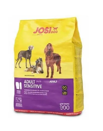 JOSERA JosiDog adult sensitive 900g Hrana pentru caini cu sistem digestiv sensibil
