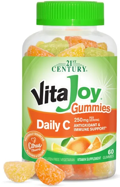 VitaJoy Daily C, 60 tablete de jeleu, 21st Century