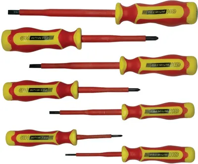 Set de șurubelnițe Premium HD - 42380, 1000V, 7 bucăți